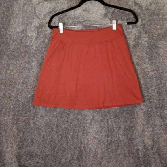 Title nine Buttah skort orange elastic waist size small women - Picture 2 of 8